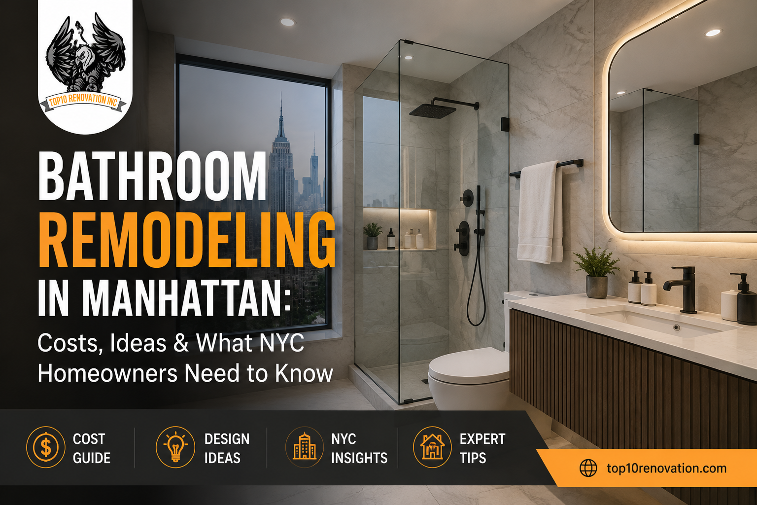 Bathroom Remodeling in Manhattan