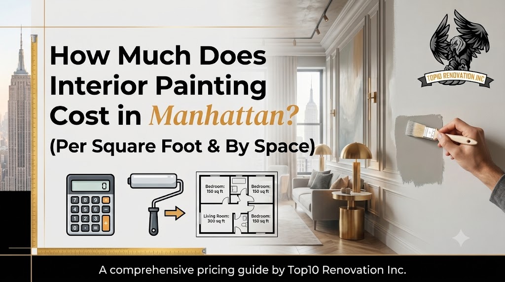 interior painting cost Manhattan