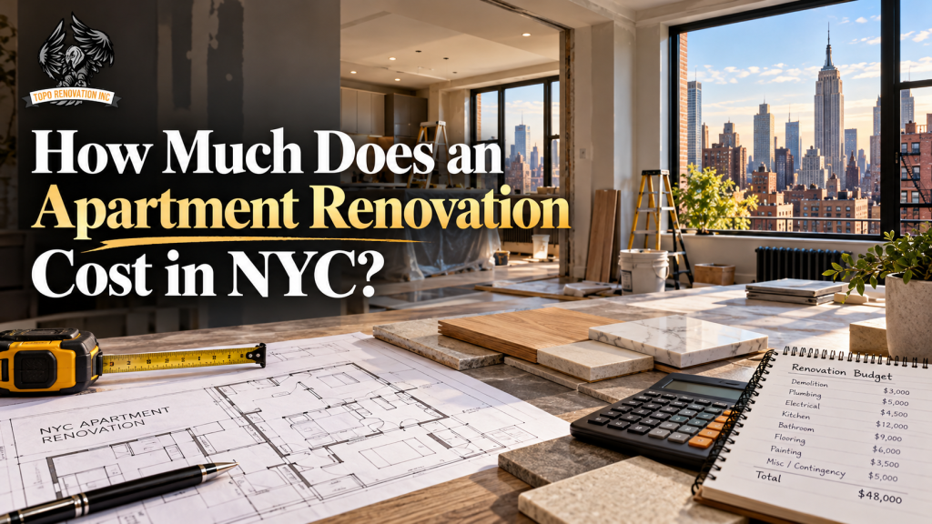 Apartment Renovation Cost in NYC